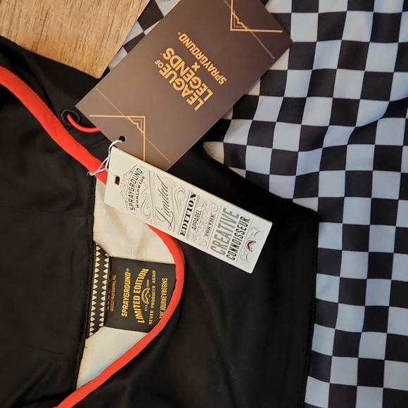 Sprayground League of Legends Jinx Checkered Hoody XL - Picture 5 of 12